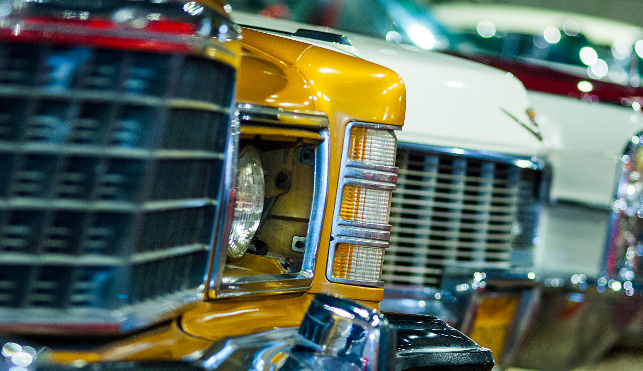 Cars at the Haynes motoring museum